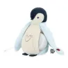 Peluche veilleuse manchot Bleu