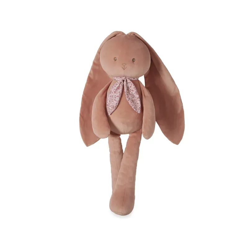 Grande peluche lapin Lapinoo Terracotta - 80 cm