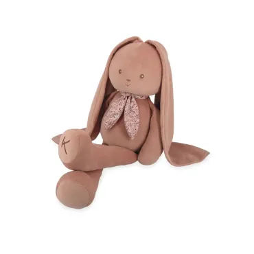 Grande peluche lapin Lapinoo Terracotta - 80 cm