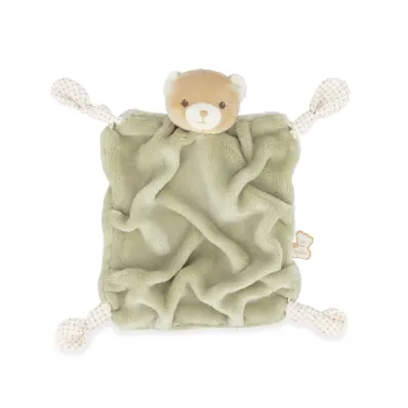 Doudou ours Vert