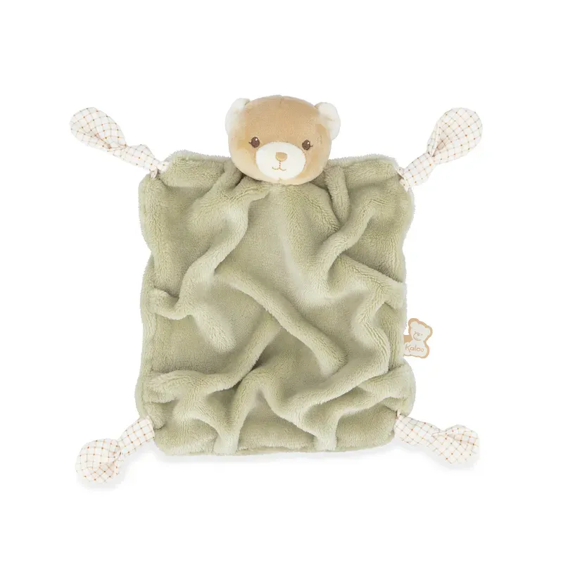 Doudou ours Vert