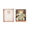 Peluche ours Patapouf Vert - 17 cm