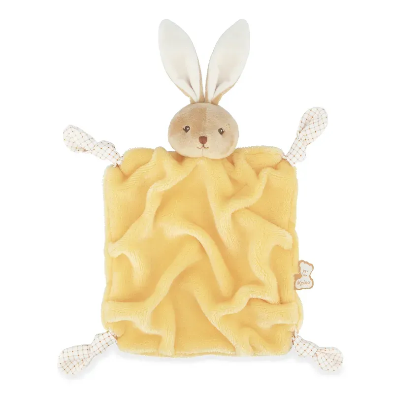 Doudou lapin Jaune