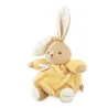 Peluche lapin Patapouf Jaune - 17 cm