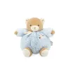 Peluche ours Patapouf Bleu - 17 cm