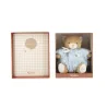 Peluche ours Patapouf Bleu - 17 cm