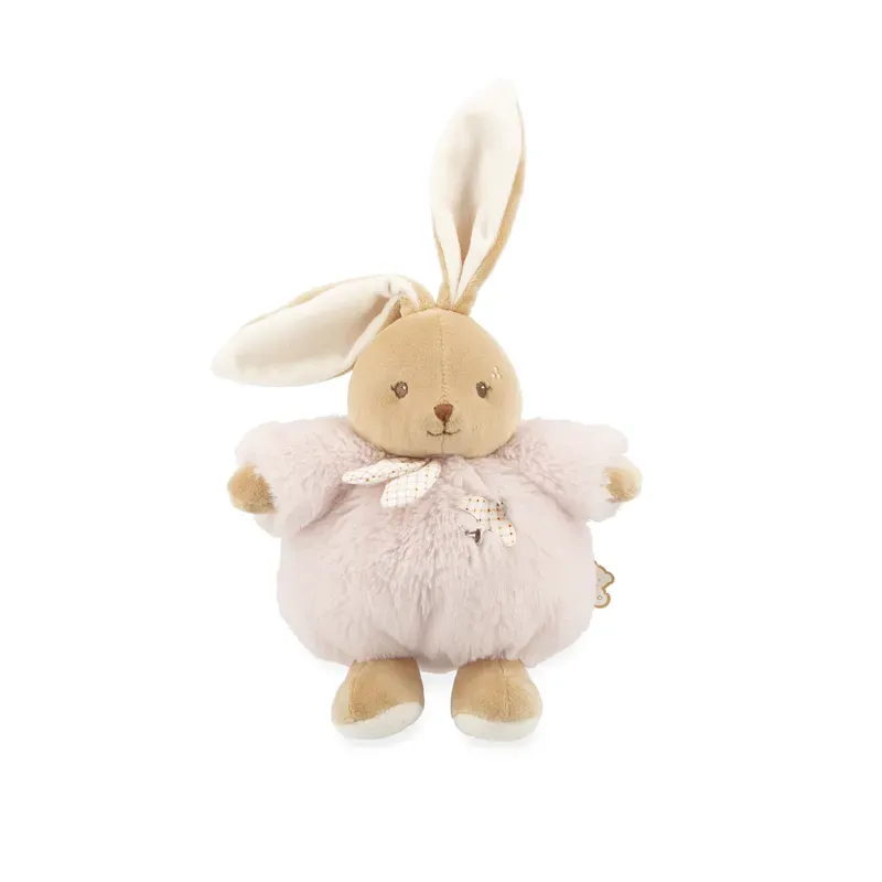 Peluche lapin Patapouf Rose - 17 cm