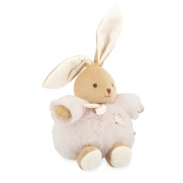 Peluche lapin Patapouf Rose - 17 cm
