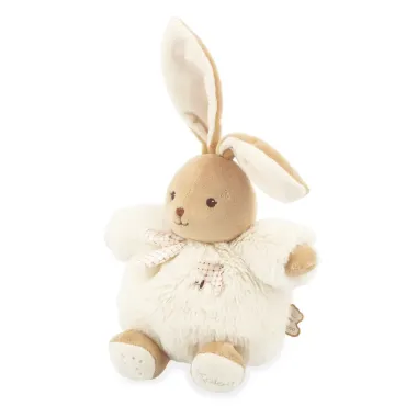 Peluche lapin Patapouf Crème - 17 cm