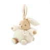 Peluche musicale lapin Patapouf Crème - 17 cm