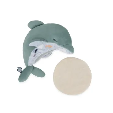 Peluche bouillotte chaud et froid Dauphin