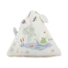 Triangle d'activités sonores en tissu