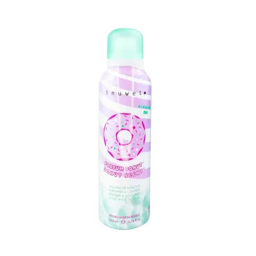Mousse de douche turquoise...