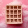 Eponge de douche gaufre
