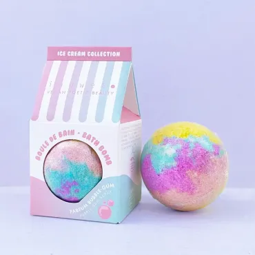 Boule de bain effervescente - Bubble gum
