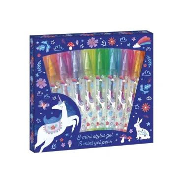8 mini stylos gels Dreamland