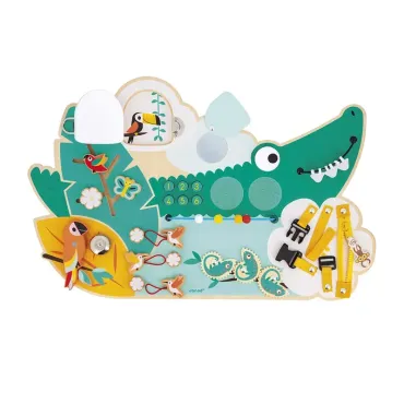 Busy-board Crocodile en...