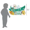 Busy-board Crocodile en bois Tropik