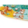 Busy-board Crocodile en bois Tropik