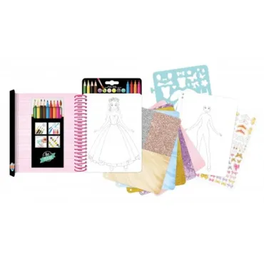 Carnet de mode - Robes de princesse
