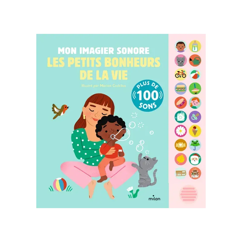 Mon imagier sonore - Les petits bonheurs de la vie