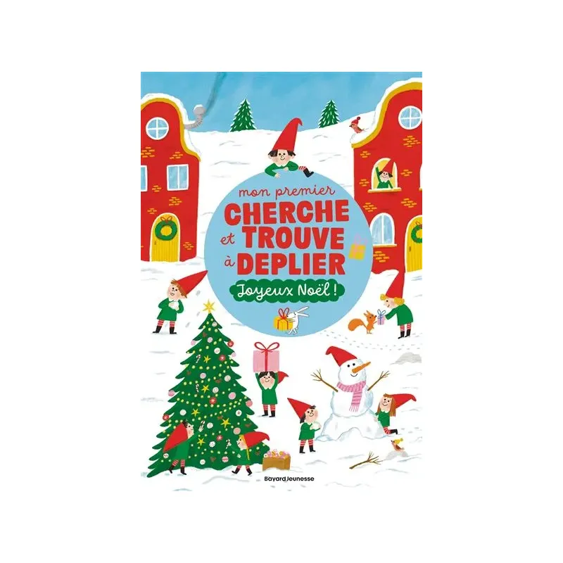 Mon premier cherche et trouve à déplier - Joyeux Noël !