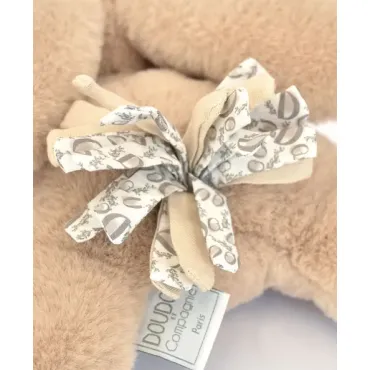 Lapin DOUDOU® - Peluche lapin Beige - 25 cm