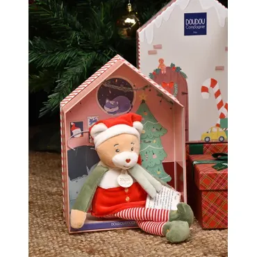 Doudou Farceur & sa maisonnette - Cannelle Lutin Farceur 27 cm