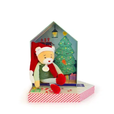 Doudou Farceur & sa maisonnette - Cotillon Lutin Farceur 27 cm