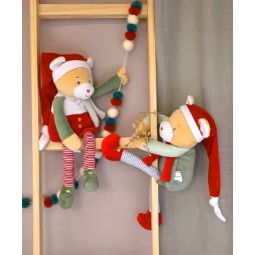 Doudou Farceur de Noël - Cannelle Lutin Farceur 40 cm