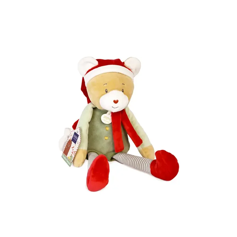 Doudou Farceur de Noël - Cotillon Lutin Farceur 40 cm