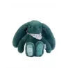Peluche lapin vert 25 cm - Lapin Fleurette
