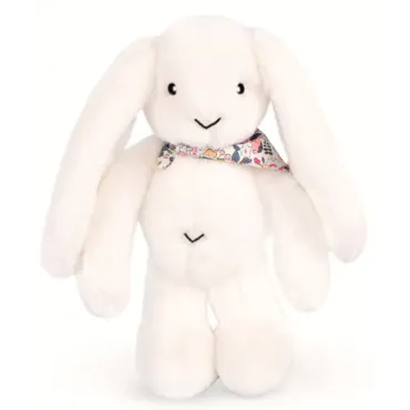 Peluche lapin Blanc 35 cm -...