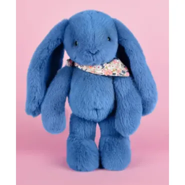 Peluche lapin Bleu 35 cm -...