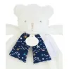 Doudou plat Ours Luminescent - 26 cm - Clair de Lune