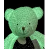 Boite a musique luminescente ours - 17 cm - Clair de Lune