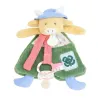 Doudou attache-sucette Vache Anette - 19 cm
