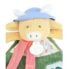 Doudou attache-sucette Vache Anette - 19 cm