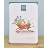 Doudou vache - Doudou plat Aneth - 27 cm