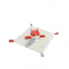 DOUDOU plat Renard Romarin - 27 cm