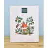 DOUDOU plat Renard Romarin - 27 cm