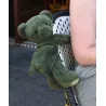 Sac bandouliere - Ours en peluche Vert Kaki - 30 cm