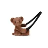 Sac bandouliere - Ours en peluche marron - 30 cm