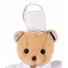 Porte clé Ours cuistot chef - 15 cm