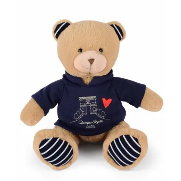 Ours en peluche marron avec...