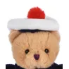 Peluche porte-cle Ours Marin avec pull over - 15 cm