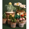 Peluche fleur- Cactus vert 25 cm