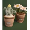 Peluche fleur - Marguerite - 25 cm