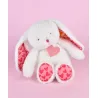 LAPIN JE T'AIME en sac cadeau - 25 cm