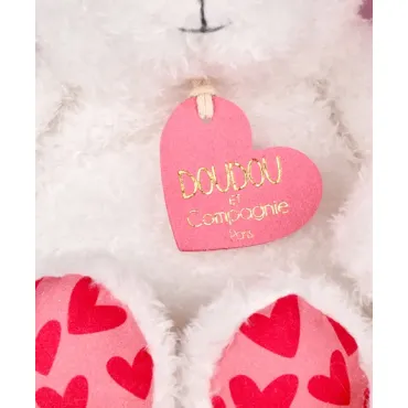 OURS JE T'AIME en sac cadeau - 25 cm